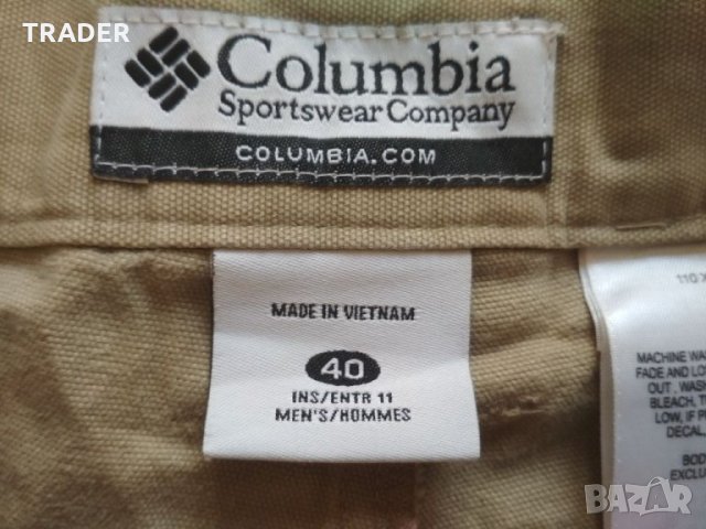 армейски къси карго панталони шорти бермуди Columbia, снимка 10 - Къси панталони - 33659420