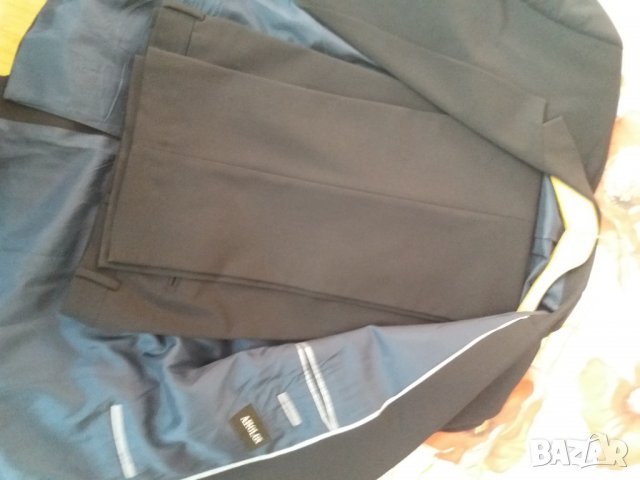 Мъжки официален костюм Apolon черен, снимка 3 - Костюми - 35303436