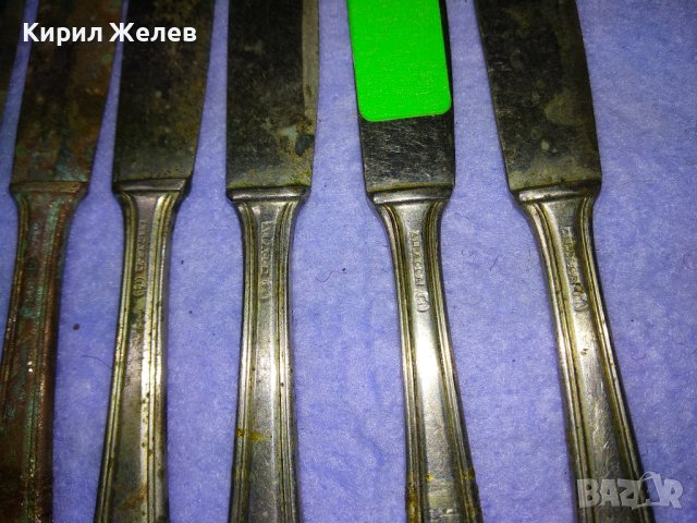 ALPACCA СРЕБЪРНА СПЛАВ Комплект 6 КОЛЕКЦИОНЕРСКИ СТАРИННИ НОЖЧЕТА КУХНЕСКИ от АЛПАКА ГЕРМАНИЯ 42205, снимка 11 - Колекции - 43804216