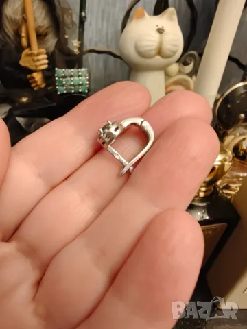 Сребърен лот с натурални смарагди , снимка 6 - Бижутерийни комплекти - 49496891