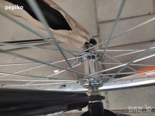 Продавам колела внос от Германия двойно сгъваем велосипед  BLACK PRO BIKE 20 цола, снимка 5 - Велосипеди - 39675186