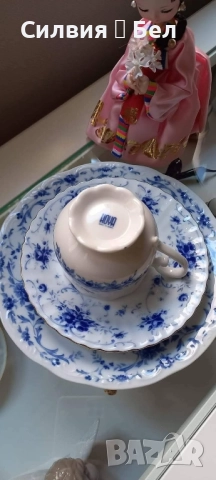 Винтидж трио- порцелан - Япония , снимка 4 - Чаши - 51626963
