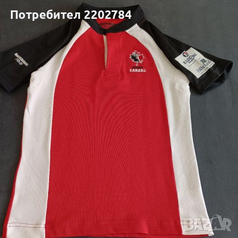 Тениска ръгби rugby Canada 