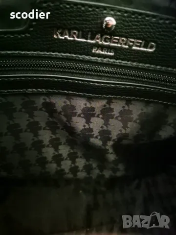 %% Karl Lagerfeld- Original- дамска чанта, снимка 4 - Чанти - 50308944