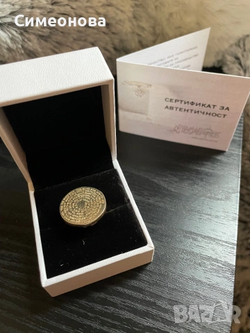 Златен пръстен, снимка 3 - Пръстени - 53424288