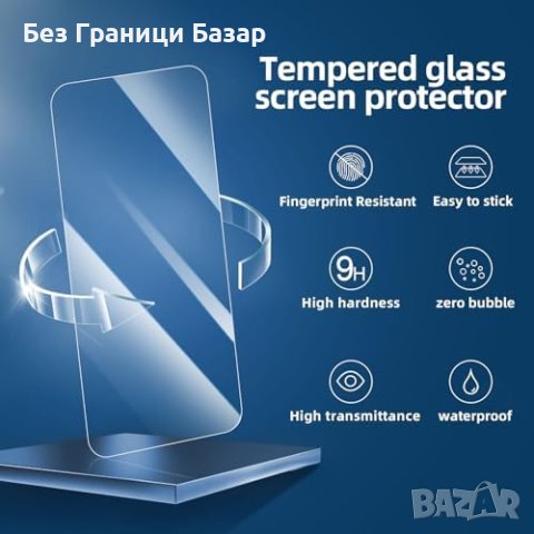 Нов Протектор за телефон iPhone 15/15 Pro 6.1 - Лесен Монтаж, 9H Айфон, снимка 4 - Фолия, протектори - 44077555