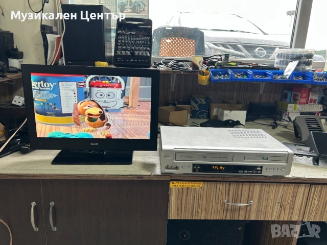 Daewoo DvD & VCR COMBINE MOD:DX-9840E ТОП СЪСТОЯНИЕ !