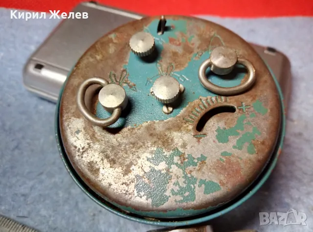 SLAVA 11 JEWELS MADE in USSR Стар КОЛЕКЦИОНЕРСКИ РУСКИ МЕХАНИЧЕН БУДИЛНИК СЛАВА 44053, снимка 2 - Антикварни и старинни предмети - 47686850