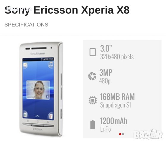 Sony Ericsson Xperia X8/E15i, снимка 9 - Sony Ericsson - 43269809