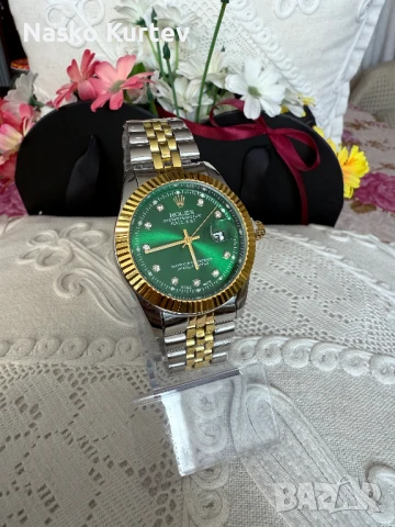 Rolex Oyster Perpetual Data Just, снимка 2 - Мъжки - 50710154