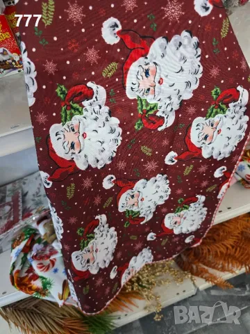 коледни покривки , снимка 3 - Покривки за маси - 48462523
