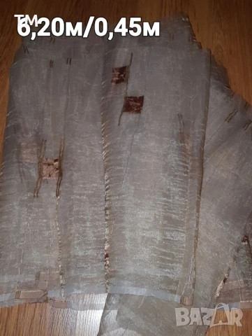 Продавам различни платове, недовършени карета, дантели, ципове и др. , снимка 14 - Платове и дамаски - 51026209