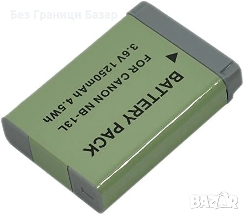 Нов Комплект 2x батерии NB-13L за Canon PowerShot SX730 HS и SX740 HS, снимка 4 - Батерии, зарядни - 53010627