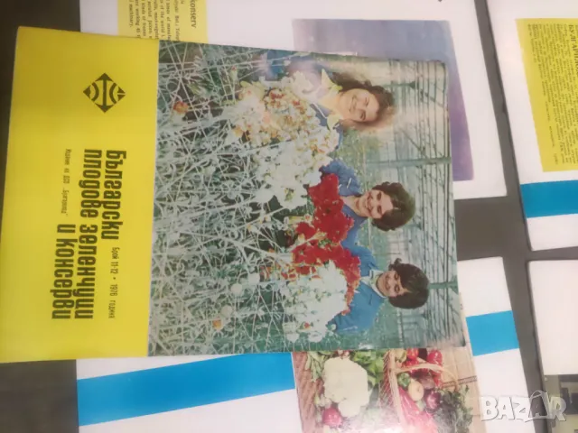 Продавам списание "Български плодове , зеленчуци и консерви " От 70-те, , снимка 10 - Списания и комикси - 50422300