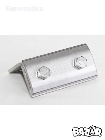 Крепежен елемент за закрепване на алуминиев профил 40x40 мм върху метален клик покрив