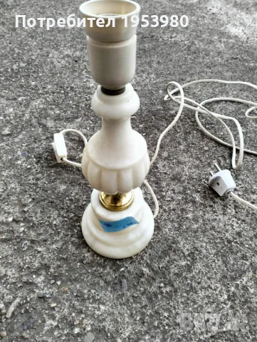 Лампа от алабастър, снимка 1