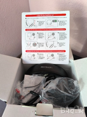 Безжични слушалки letscom hw2, снимка 3 - Слушалки и портативни колонки - 52104110