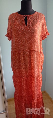 Дълга рокля от шифон S Нова Saint Tropez , снимка 14 - Рокли - 37186843