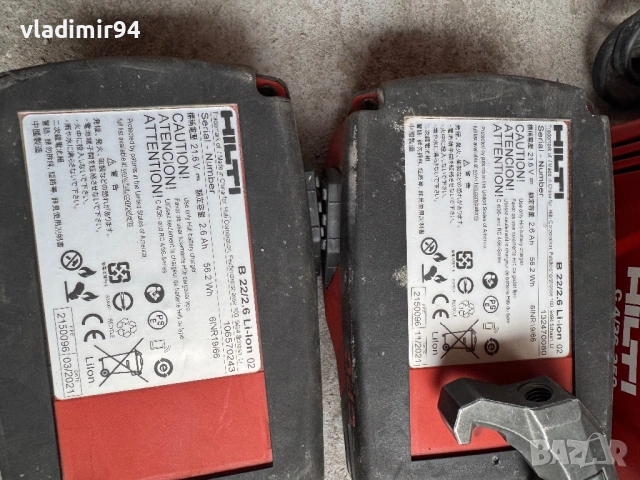 Hilti SF 6H-A22 ударен винтоверт, снимка 8 - Винтоверти - 53413300