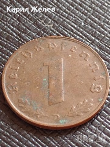 ДВЕ МОНЕТИ 1 райхспфенинг 1937 - 1942г. НАЦИСТКА ГЕРМАНИЯ ТРЕТИ РАЙХ С СВАСТИКА 26689, снимка 3 - Нумизматика и бонистика - 38467679