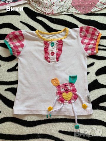 Бебешка тениска лот тениски, снимка 4 - Бебешки блузки - 32815941