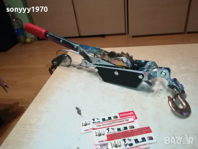 ТРЕСЧОТКА ЛЕБЕДКА 85ЛВ 2 ТОНА 1412241641, снимка 6 - Други инструменти - 48346586