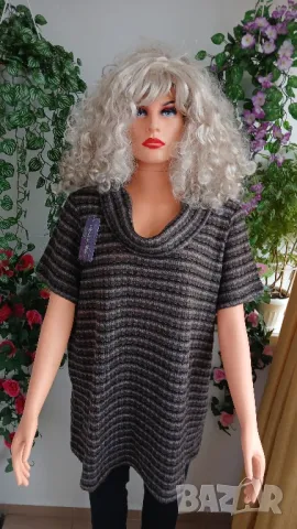 Зимни дамски стилни блузи., снимка 4 - Блузи с дълъг ръкав и пуловери - 48695868