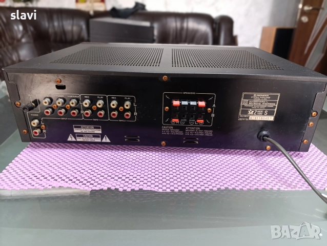 Усилвател Pioneer A-331, снимка 13 - Ресийвъри, усилватели, смесителни пултове - 52972554