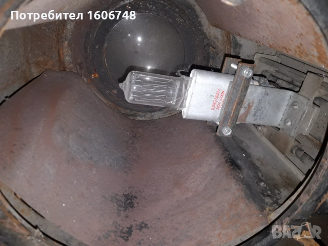 Стар сценичен прожектор, снимка 2 - Антикварни и старинни предмети - 53145468