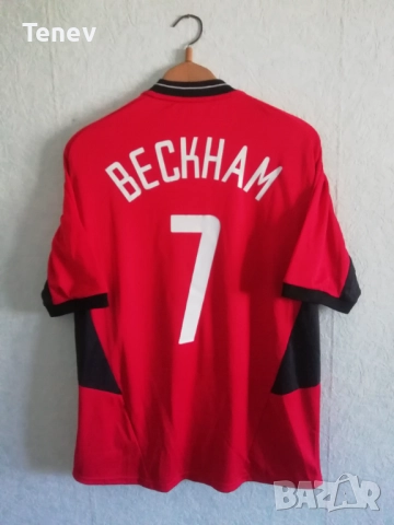 Manchester United Beckham Nike оригинална тениска фланелка Бекъм Манчестър Юнайтед екип 
