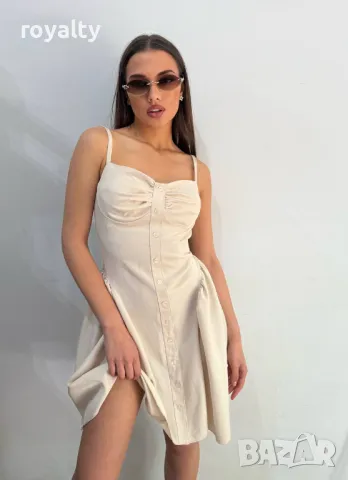 Стилна дамска рокля Различни цветове , снимка 4 - Рокли - 50272276