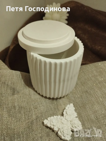 Гипсокерамични отливки и съдчета, снимка 15 - Декорация за дома - 49669087