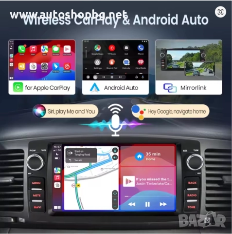 Мултимедия за Toyota Corolla E120 2000-2006, снимка 3 - Аксесоари и консумативи - 51671116