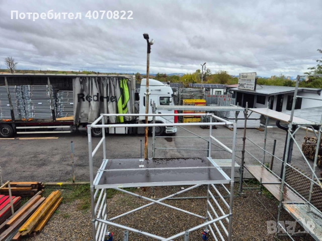 Мобилно алуминиево скеле -TOBLER ”MATO R’’, снимка 4 - Други - 51934773