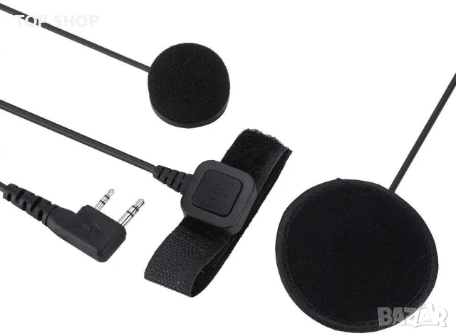 Слушалки и микрофон за мотоциклетна каска с К конектор, снимка 3 - Аксесоари и консумативи - 48928506