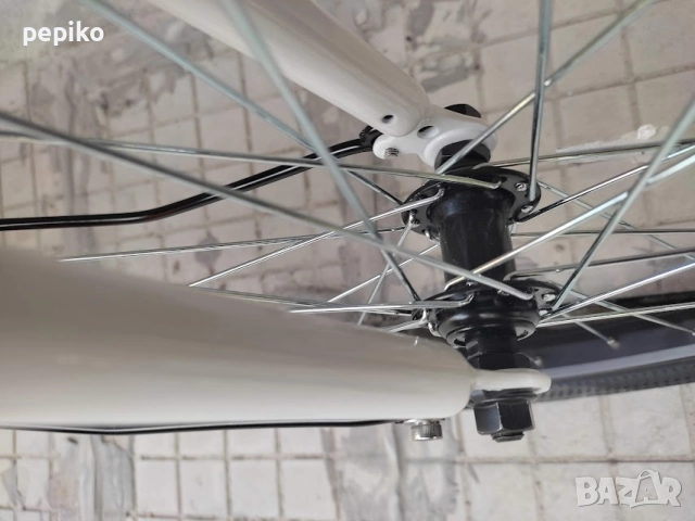 Продавам колела внос от Германия  двойно сгъваем велосипед FOLDING BACHINI 20 цола, снимка 6 - Велосипеди - 51610952