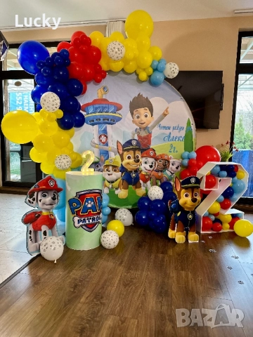 Украса на тема Пес патрул