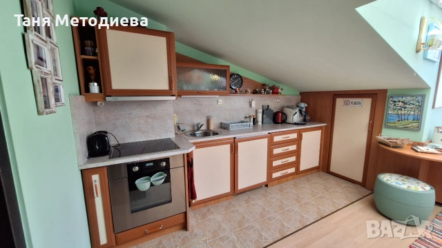 Мансардно студио за гости „Уют“ – нощувки в Карлово с изглед към Балкана, Wi-Fi и климатик, снимка 4 - Квартири, нощувки - 53032035