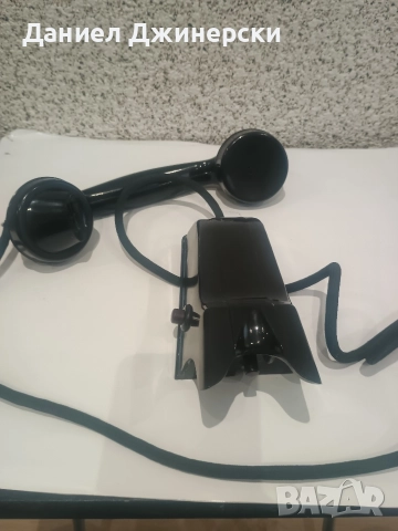 Бакелитов телефон и домофон , снимка 10 - Антикварни и старинни предмети - 52899036