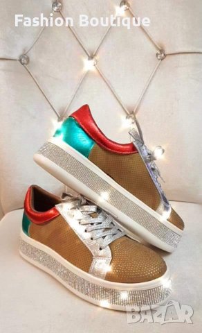 Дамски кецове с камъни , намалена цена - 39, номера- 36/40, снимка 4 - Кецове - 37959099