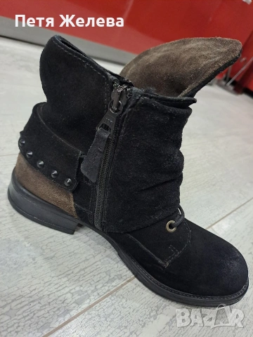 Дамски боти естествена кожа , снимка 12 - Дамски боти - 53404404