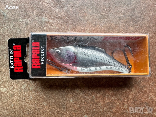 Воблери Rapala Rattlin Rap 7 и 8 см, снимка 2 - Такъми - 52207898
