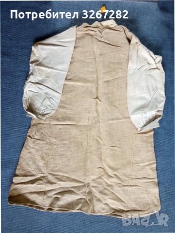 Риза,Селска,Моминска, Ръчно Тъкан Лен, Кюстендилско, снимка 11 - Антикварни и старинни предмети - 43051011