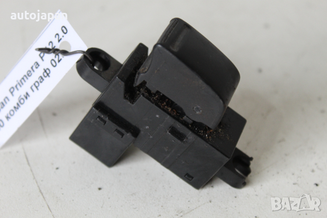 Бутон, копче ел. стъкло предно дясно Нисан примера п12 2.0 140кс комби 02г Nissan primera p12 2.0 14, снимка 2 - Части - 44856912