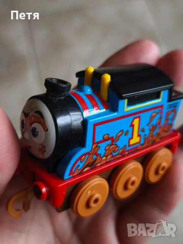 Thomas the Trunk 7 метални влакчета, снимка 2 - Коли, камиони, мотори, писти - 53302984