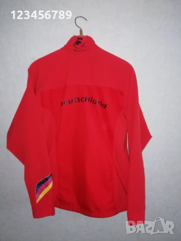 Germany Adidas Vancouver 2010 Winter Olympics оригинално яке мъжко Германия зимна олимпиада , снимка 2 - Якета - 53509322