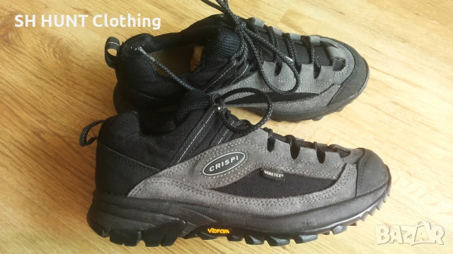CRISPI GORE-TEX Vibram Real Leather Shoes разм EUR 38 обувки естествена кожа водонепромокаеми - 1301
