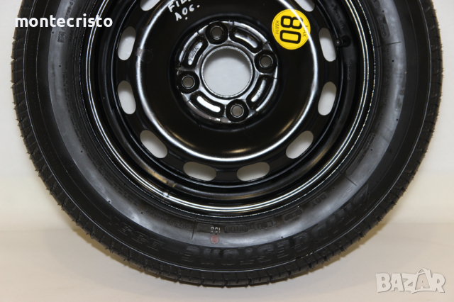 Резервна гума Ford Fiesta MK6 MK7 (2002-2013г.) 14 цола / 4x108 63.4 Форд Фиеста джанта, снимка 2 - Гуми и джанти - 44884084