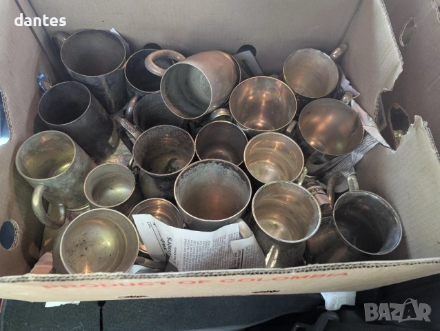 Бронзови съдове, сервизи, чайници, халби, свещници и др. – 222 бр., снимка 6 - Антикварни и старинни предмети - 51816434