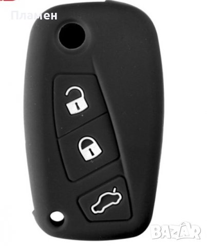 Защитен силиконов калъф, кейс за автомобилен ключ Mercedes, BMW, Audi, WV, Opel. Fiat , снимка 3 - Аксесоари и консумативи - 39028965